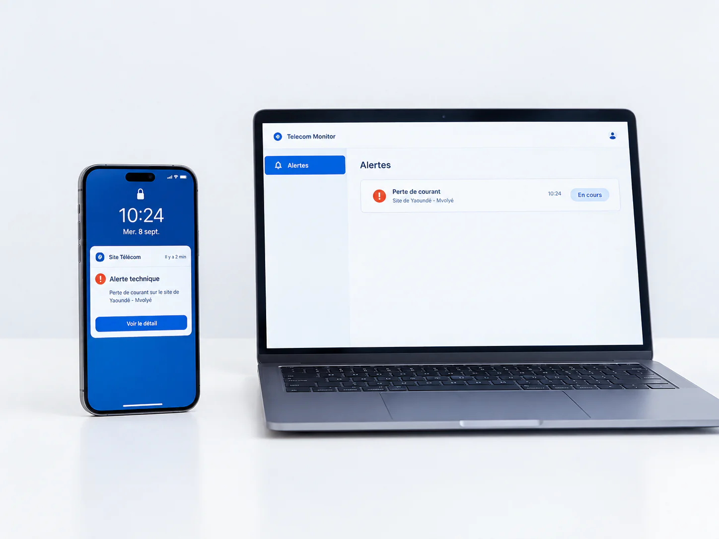 Alerte Web et mobile iMakaa